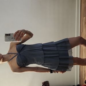 BCX sparkly silver mini dress